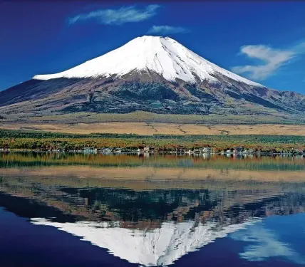 ?? ?? Mount Fuji in Japan .... where local government is a different world compared to the UK