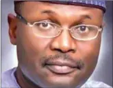  ??  ?? INEC Chairman, Prof. Mahmood Yakubu