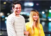  ?? ?? Pete Davidson and Kailey Cuoco in “Meet Cute”