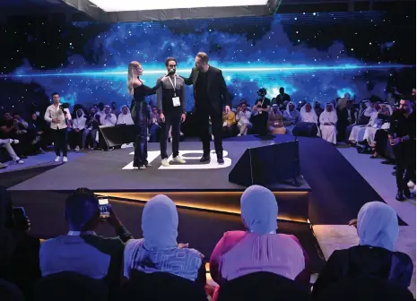  ?? Wam ?? About 100 speakers are taking part in the two-day 1 Billion Followers Summit in Dubai