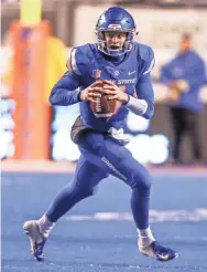  ?? USA TODAY ?? Boise State’s Brett Rypien