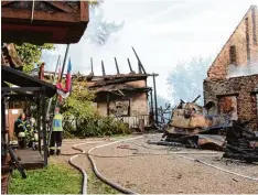  ?? Foto: Eva Weizenegge­r ?? Bei einem Brand wurde die Western City in Dasing im vergangene­n Sommer zerstört. Es war das dritte Feuer in wenigen Jahren.