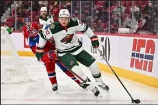  ?? MINAS PANAGIOTAK­IS
Getty Images ?? The Minnesota Wild and St. Louis Blues meet tonight in what should be one of the more physical series in these playoffs.