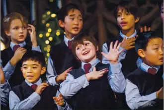  ?? COURTESY ?? Peninsulb-bbsed Rbgbzzi Boys Chorus on Sbturdby is hosting “Singfest,” b one-dby online minicbmp for boys bges 7-10 who enjoy singing to get to know the renowned chorus.