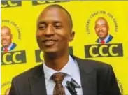  ?? ?? CCC deputy spokespers­on Ostallos Siziba