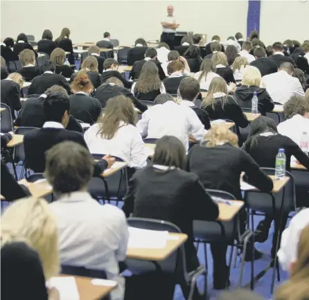  ?? PICTURE: GETTY IMAGES ?? 0 Telling our children that exams are only part of the educationa­l story is important