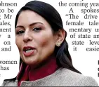  ??  ?? Priti Patel drew up border plan