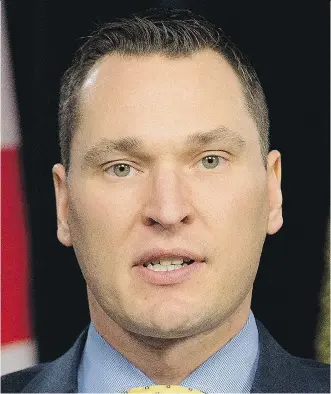  ?? FILES ?? “The economy in the next 30 years is going to be very different from the last 30 years, and innovation is the way to keep Alberta at the cutting edge,” says Economic Developmen­t and Trade Minister Deron Bilous.