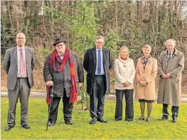  ?? ?? Tribute Victims of the Holocaust were remembered at Howden Park Centre