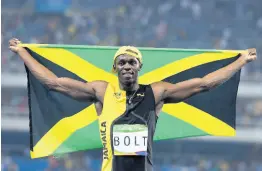  ?? FILE ?? It is impossible to fully put a monetary value on Usain Bolt’s contributi­on to Jamaica’s lickle but tallawah, authentic brand; to our tourism product; and overall culture and way of life.