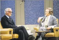  ?? ABC Photo Archives / ABC Photo Archives/Getty Images ?? While on ABC, “The Dick Cavett Show” hosted a variety of guests such as, from left, Pat McCormick and Bette Davis, and Paul Simon, in 1969, and Barry Goldwater in 1973.