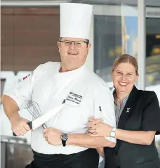  ?? Picture: Thuli Dlamini ?? Chef Shaun Munro and his hotel manager wife, Nicole.