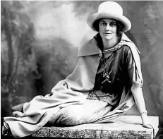  ??  ?? Breaking the mold: Countess Markievicz was Ireand’s first female Cabinet minister, appointed in 1919