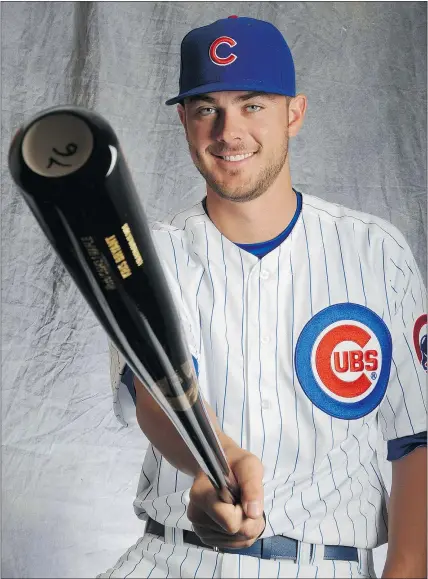 ?? — GETTY IMAGES FILES ?? Despite hitting .425 with nine homers in spring training, the Chicago Cubs sent Kris Bryant to their minor-league camp, triggering possible litigation by the MLB Players Associatio­n.
