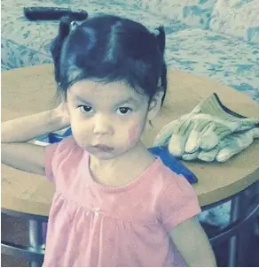  ??  ?? Serenity, a four-year-old Indigenous girl, died almost three years ago after being placed in “kinship care” over the objections of her birth mother.