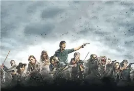  ??  ?? The Walking Dead: os humanos contra os humanos