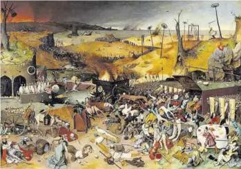  ?? ?? El triunfo de la Muerte, de Pieter Brueghel el Viejo. Museo del Prado