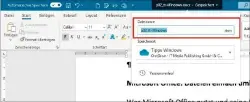  ??  ?? Wer Microsoft Office nutzt und seine Dokumente in einem Onedrive-ordner speichert, kann sie in der Office-anwendung einfach umbenennen.