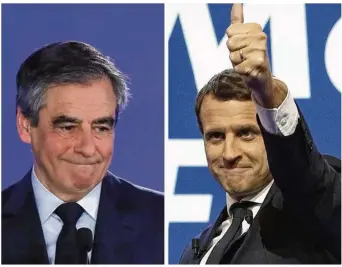  ?? (©MAXPPP) ?? François Fillon battu dans les Yvelines par Emmanuel Macron !