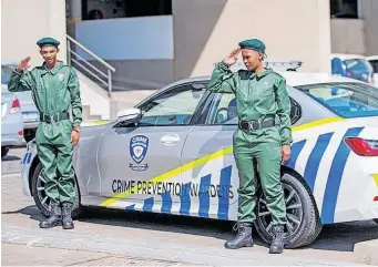  ?? Supplied ?? THE CRIME prevention wardens will be deployed to every Gauteng ward from Monday, said Lesufi.
|
