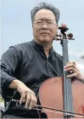  ??  ?? QUESTION: With which instrument would you associate Yo-Yo Ma? A. Flute B. Violin C. Clarinet D. Cello
