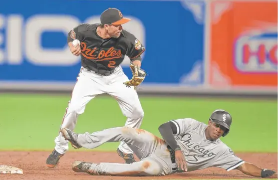  ?? | GETTY IMAGES ?? Tim Anderson has experience­d problems in the field ( seven errors) and at the plate (. 209 average). “We’re encouragin­g him to be himself,” manager Rick Renteria said.