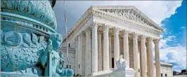  ?? J. SCOTT APPLEWHITE/AP ?? Justices issued a terse ruling that also sends the government back to the appeals court.