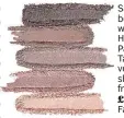  ?? ?? Say eye to beautiful browns with Lancôme Hypnôse Eye Palette. The Taupe Craze version has five shades that work from day to night.
Look Fantastic