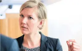  ?? FOTO: AUDUN BRAASTAD, NTB SCANPIX ?? BEKYMRET: Svak jobbvekst bekymrer Arbeiderpa­rtiet og finanspoli­tisk talsperson Marianne Marthinsen.