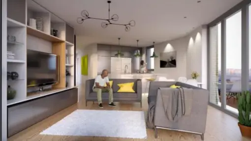  ??  ?? Consisting of 249 new homes, Creekside Wharf residents can enjoy a nursery, internal play areas, laundry rooms, extra sound-proofing and more
