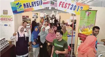 ??  ?? MALAYSIA Fest 2017 di Singapura.