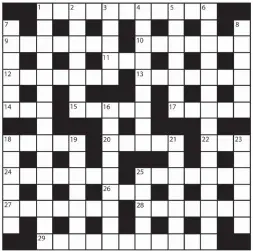  ?? NO 15,578 PRIZES of £20 will be awarded to the senders of the first three correct solutions checked. Solutions to: Daily Mail Prize Crossword No. 15,578, PO BOX 3451, Norwich, NR7 7NR. Entries may be submitted by second-class post. Envelopes must be postm ??