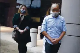  ?? KAREN WARREN — HOUSTON CHRONICLE ?? Former Houston Police Officer Tam Pham walks out of the Federal Courthouse in downtown Houston.