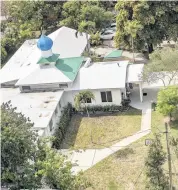  ?? PEDRO PORTAL pportal@miamiheral­d.com ?? Aerial view of St. Vladimir Russian Orthodox Church.