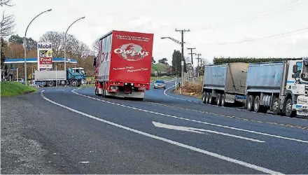  ?? NZTA ?? SH1 from Cambridge to Piarere will see improvemen­t work begin in May. Niclas Johansson