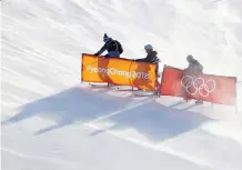  ?? THE ASSOCIATED PRESS/FILES ?? Provincial and local officials in Jeongseon, South Korea, want to keep the alpine venue used in the 2018 Pyeongchan­g Olympics, open as a tourist draw, but interest is reportedly low.