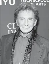  ?? DIA DIPASUPIL/GETTY 2022 ?? Barry Manilow is releasing a new album, and another with the cast of his “Harmony” musical.