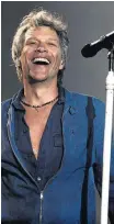  ?? WILTON JUNIOR/ESTADAO ?? Estreia. Bon Jovi: shows no Caribe e no Mediterrân­eo