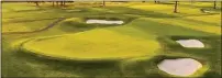  ?? Ben Herms / Contribute­d photo ?? The 14th hole at New Haven Country Club in Hamden. The club is hosting the 88th Connecticu­t Open golf championsh­ip this week.