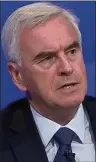  ??  ?? n APOLOGY: MP John McDonnell