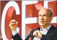  ?? Associated Press ?? English computer scientist Tim Berners-Lee, best known as the inventor of the World Wide Web, delivers a speech during a 2019 event at CERN near Geneva, Switzerlan­d.