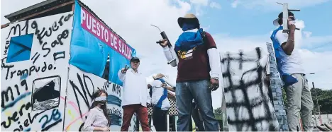  ?? FOTO: AGENCIA AFP ?? Las protestas en Nicaragua comenzaron el pasado 18 de abril y ya dejan más de 300 muertos, según la CIDH.