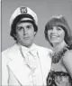  ?? STEVE SCHAPIRO/ TIME & LIFE PICTURES 1976 ?? Daryl Dragon, who played keyboards, and Toni Tennille had a breakthrou­gh hit with “Love Will Keep Us Together.”