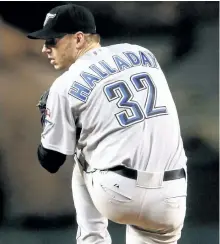  ?? GETTY IMAGES FILES ?? The Toronto Blue Jays will retire Roy Halladay’s No. 32 on opening day and players will wear a commemorat­ive patch this season.