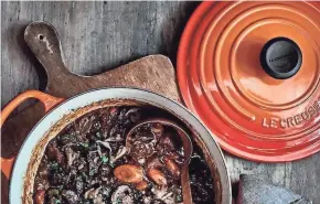  ?? LE CREUSET ?? You can use your Dutch oven to make curries and stews, braise meat, and bake bread.