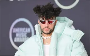  ?? ?? Bad Bunny, the most highly nominated musical artist at the 2022 People’s Choice Awards