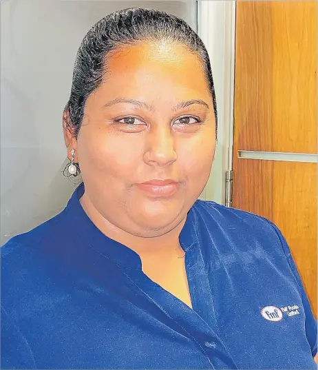  ?? Picture: SUPPLIED ?? Priya Prasad rose through the ranks of Flour Mills of Fiji Foods Ltd to become a leading voice for the local manufactur­er.