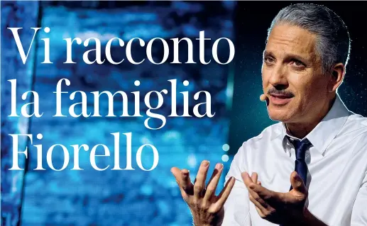  ??  ?? Intenso Giuseppe Fiorello è nato a Catania il 12 marzo 1969. L’attore porta su Rai1 (l’11 gennaio, prodotto da Friends & Partners) «Penso che un sogno così» adattament­o televisivo dello spettacolo che ha viaggiato lungo l’Italia per 300 serate. «Penso che un sogno così» è il racconto della sua famiglia punteggiat­o dalle canzoni di Domenico Modugno