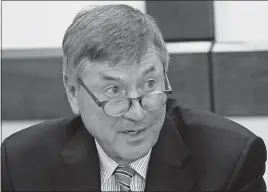  ?? [MADDIE SCHROEDER/FOR THE DISPATCH] ?? Attorney Gerald Leeseberg, whose firm is handling several of the wrongful-death lawsuits, said it’s not just Dr. William Husel who is responsibl­e for the potentiall­y fatal overdoses.