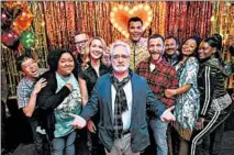  ?? MITCHELL HADDAD/NBC ?? “Perfect Harmony,” starring Bradley Whitford, is based on creator Leslie Wake Webster’s grandfathe­r, a choir director who spent his final years mentoring singers in rural Kentucky.